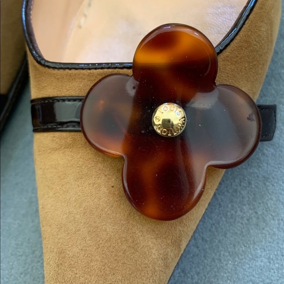 Vintage Louis Vuitton suede heels- pre loved - Picture 3 of 8